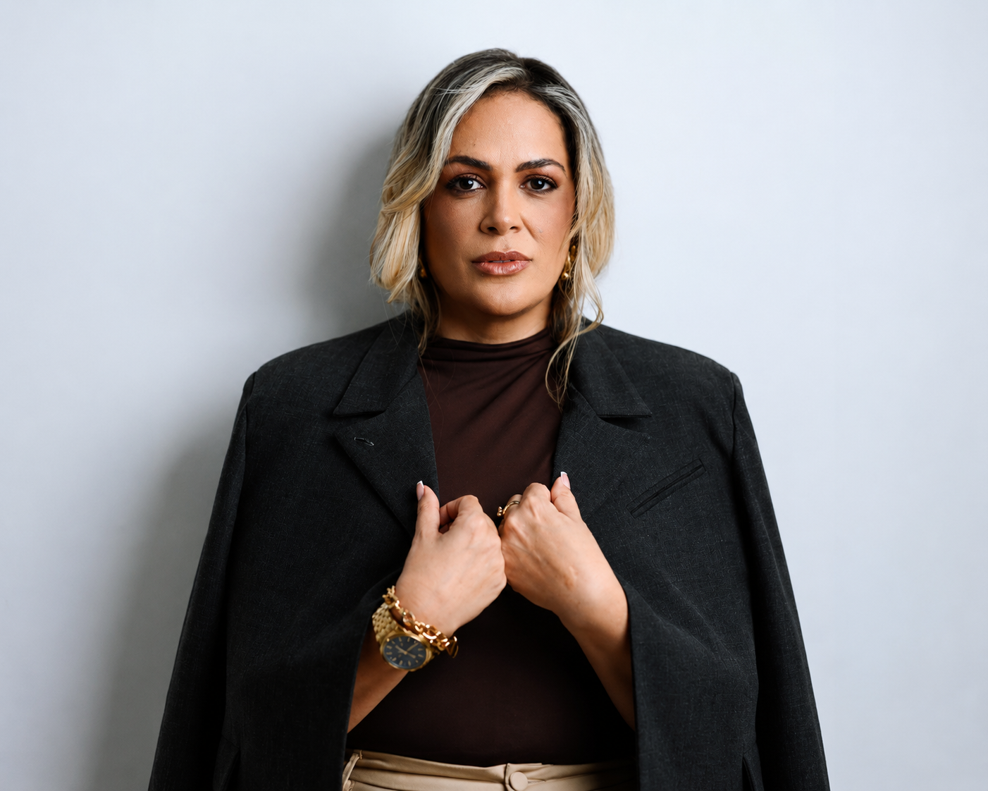Retrato de Edilaine Alves, fundadora da EIP Advogados & Associados